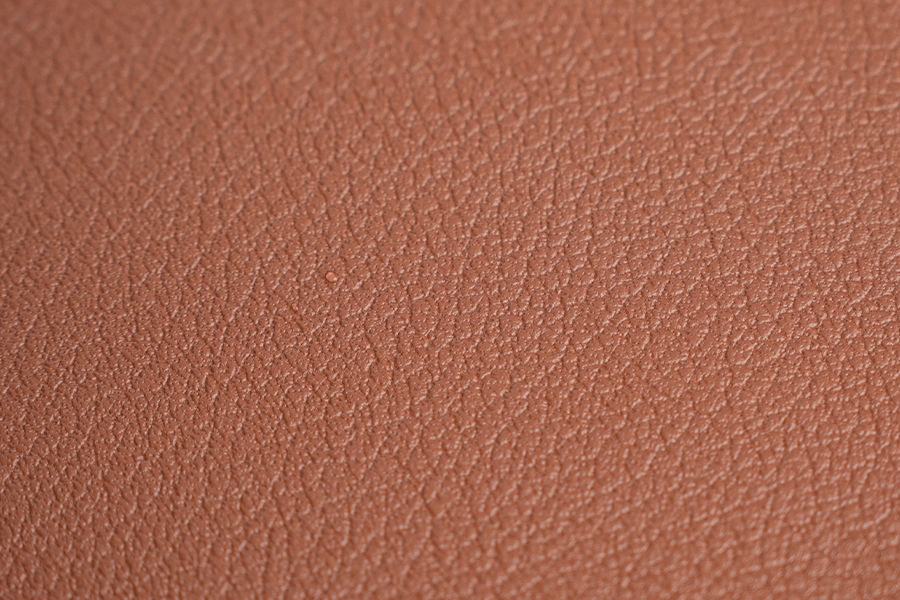 Pellicola decorativa in PVC con texture in ecopelle scura